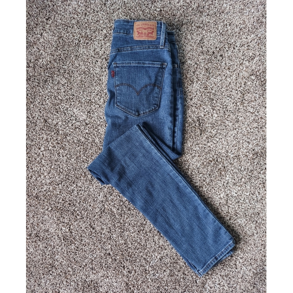 Levi's 721 high rise skinny jeans 29x30